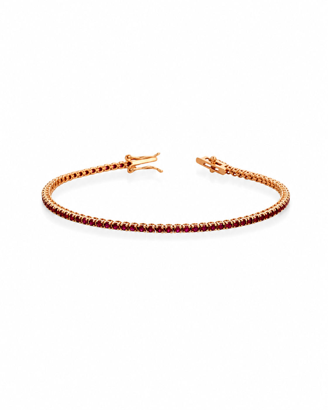 TENNIS ROUGE — Oro Rosa — Bracciali